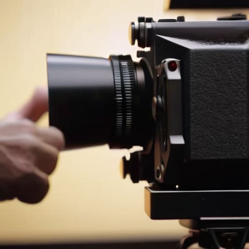 The Ergonomic Camera Setup Where Comfort Meets the Cut.