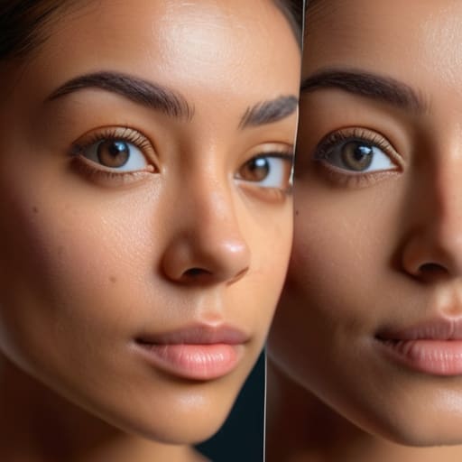 How focal length changes perception of faces.