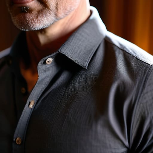 How lavalier mics should be placed discreetly.